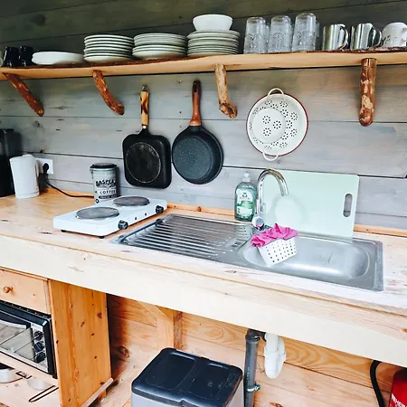 Lüks kamp alanı Whispering Pines *